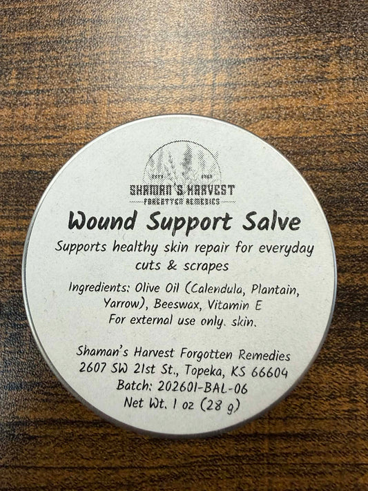 Wound Support Salve - Herbal First Aid for Everyday Skin Care