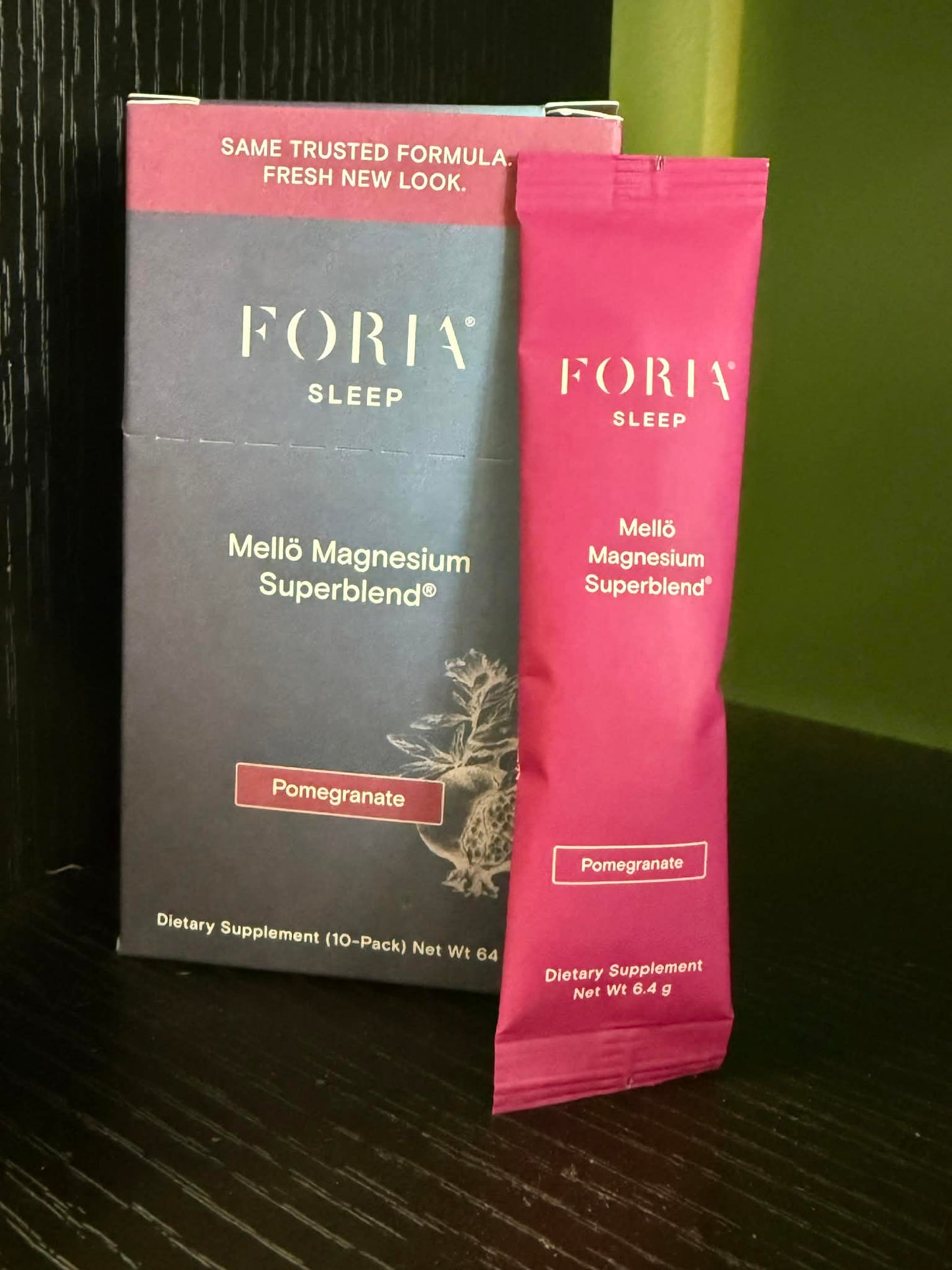 Foria Mellö Magnesium Blend – Travel Sticks - Restful Sleep Support
