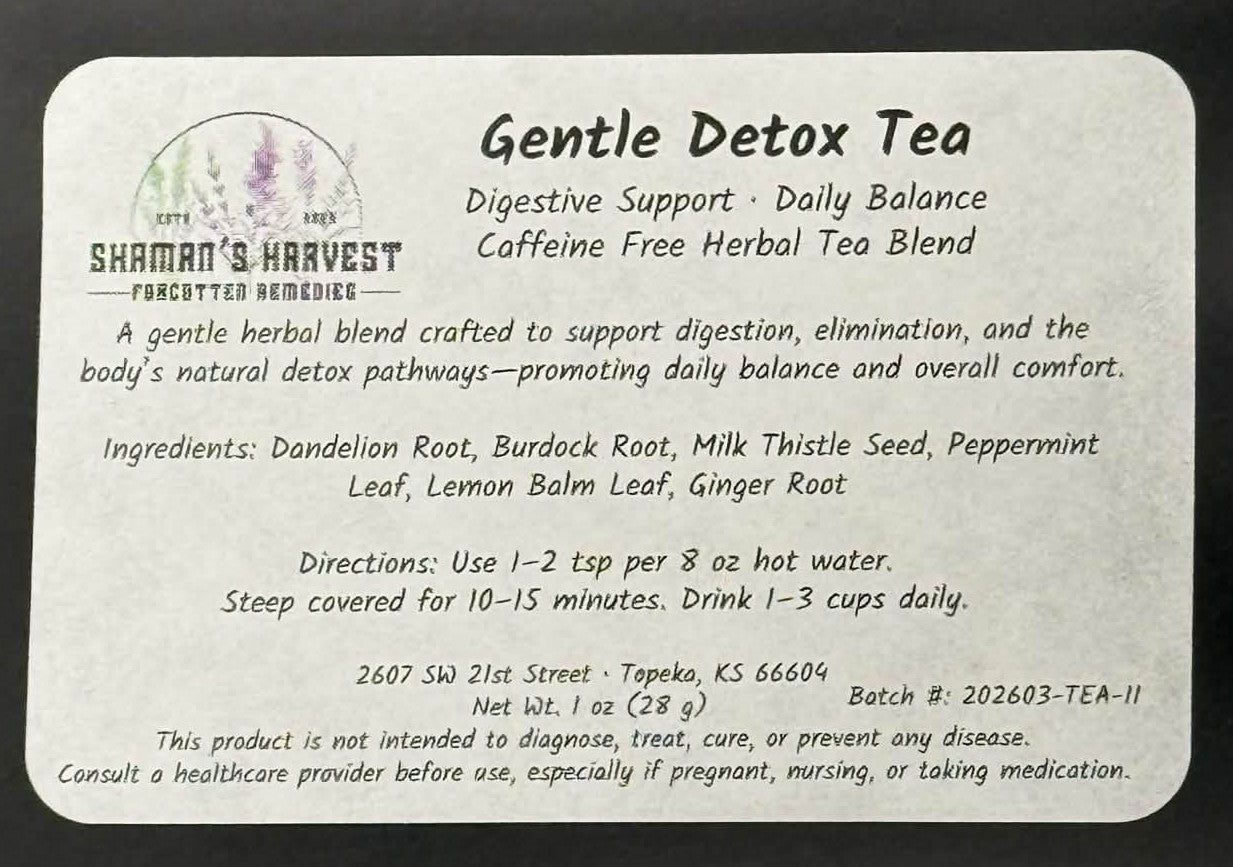 Gentle Detox Tea - Digestive Support · Daily Balance