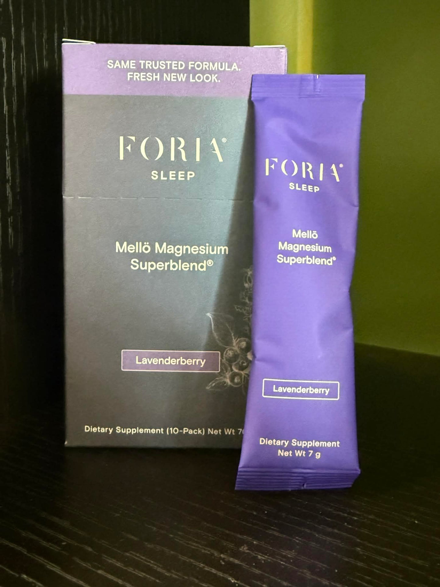 Foria Mellö Magnesium Blend – Travel Sticks - Restful Sleep Support
