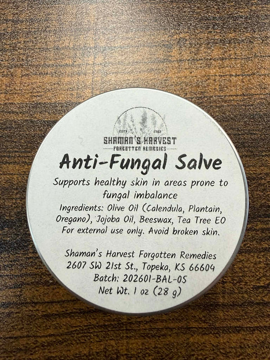 Anti-Fungal Salve - Targeted Herbal Support for Problem-Prone Skin